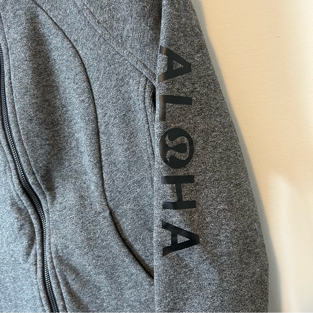 HAWAII ALOHA Lululemon Scuba Hoodie *Light Cotton Fleece